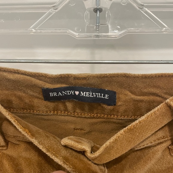 Brandy Melville Brown Buttoned Skirt - Picture 4 of 4